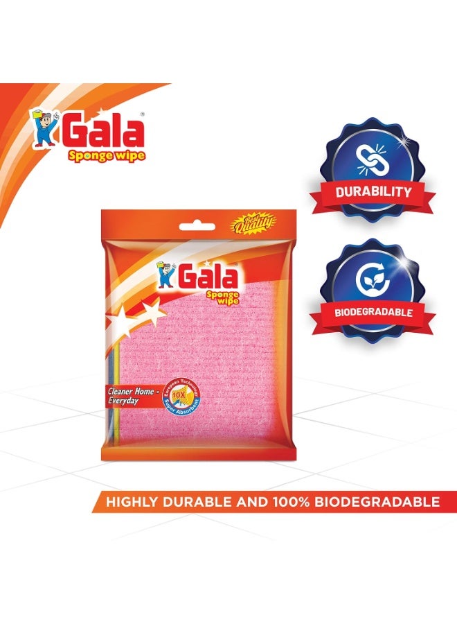 Gala Sponge Wipe for Kitchen 5 Pcs Pack (Multipurpose) (148995) - Image 4